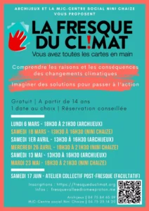 Fresque du climat @ Crest / Aouste
