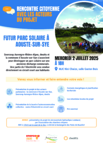 Parc solaire et ACC @ Aouste sur Sye